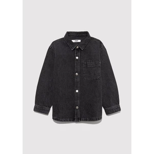 Bob 90LAR Antrasit Denim Jean Gömlek 6210000-89447