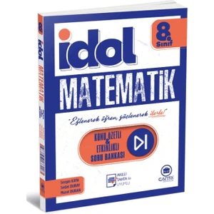 Çanta Yayınları Çanta 2025 8. Sınıf Lgs İdol Matematik Konu Özetli Etkinlikli Soru Bankası