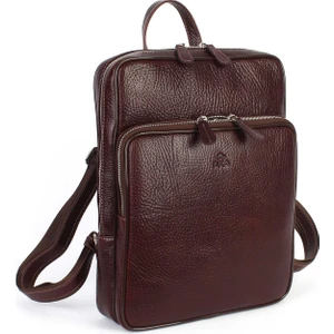 Aka Deri  905 %100 Hakiki Deri  Laptop Bölmeli Business Sırt Çantası