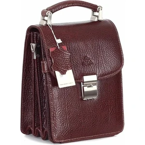 Aka Deri 301  Hakiki Deri Erkek El ve Omuz Askılı Çanta