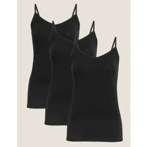 Marks & Spencer 3'lü Askılı Atlet Seti