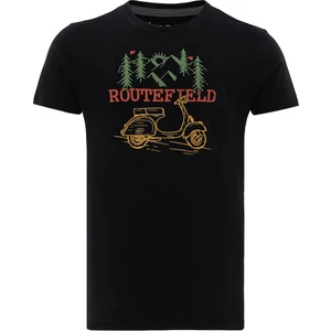 Routefield Thane Erkek Siyah Tişört