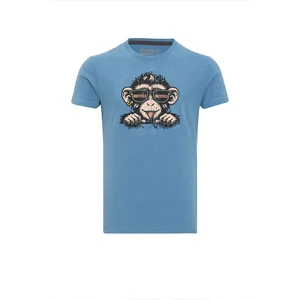 Routefield Tassilo Erkek Mavi Tişört