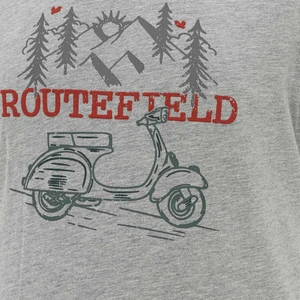 Routefield Thane Erkek Gri Tişört