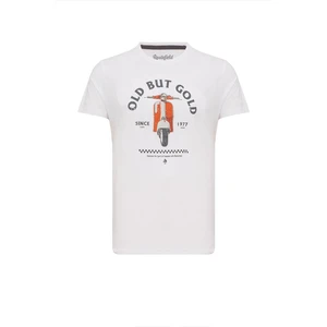 Routefield Taft Erkek Beyaz Tişört