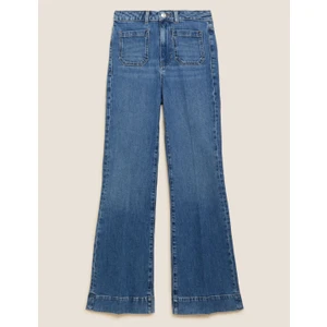 Marks & Spencer Yüksek Bel Flared Fit Jean Pantolon