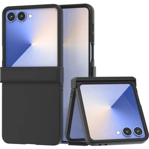 Samsung Galaxy Z Flip7 5G Menteşe Korumalı Skin Feel PC Telefon Kılıfı (Yurt Dışından)