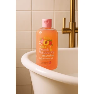 Bubble T Şeftali & Ahududu Duş Jeli 500 ml | Canlandırıcı Meyve Kokusu & Yumuşak Temizlik