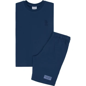 U.s. Polo Assn. Erkek Çocuk Indigo Pijama Takım 50310802-VR028