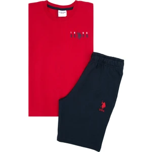 U.s. Polo Assn. Erkek Çocuk Kırmızı Pijama Takım 50310792-VR030