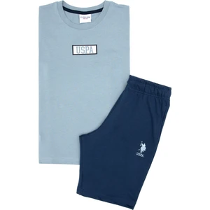 U.s. Polo Assn. Erkek Çocuk Su Yeşili Pijama Takım 50310793-VR048