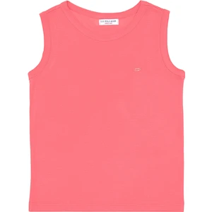 U.s. Polo Assn. Kız Çocuk Koyu Pembe Tişört Basic 50306215-VR167