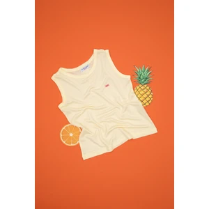 U.s. Polo Assn. Kız Çocuk Limon Tişört Basic 50306215-VR035