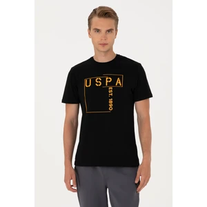 U.s. Polo Assn. Erkek Siyah Tişört 50306908-VR046
