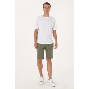 U.s. Polo Assn. Erkek Koyu Haki Şort (Örme) 50305925-VR111