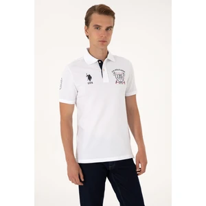 U.s. Polo Assn. Erkek Beyaz Tişört 50299667-VR013