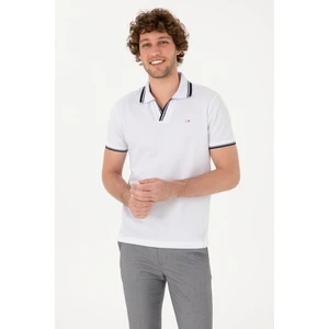 U.s. Polo Assn. Erkek Beyaz Tişört 50306872-VR013