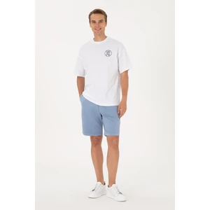 U.s. Polo Assn. Erkek Mavi Şort (Örme) 50298037-VR036