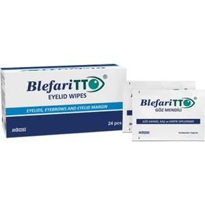 Blepharitto Göz Çevresi ( Göz Kapağı,kaş ve Kirpik Dipleri) Temizleme Mendili 24 Adet