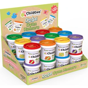 Doğal Oyun Hamuru - Eco Cup- 24X125GR