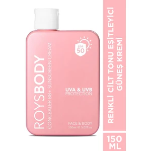 Renkli Cilt Tonu Eşitleyici Güneş Kremi 150 ml Spf 50