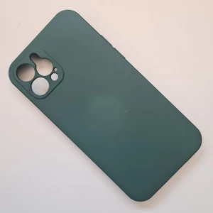 Pirok Store İphone 12 Pro İle Uyumlu LOGOSUZ Kamera Korumalı Lansman İçi Kadife Esnek Silikon  Kılıf