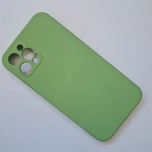 Pirok Store İphone 12 Pro İle Uyumlu  LOGOSUZ Kamera Korumalı Lansman İçi Kadife Esnek Silikon  Kılıf