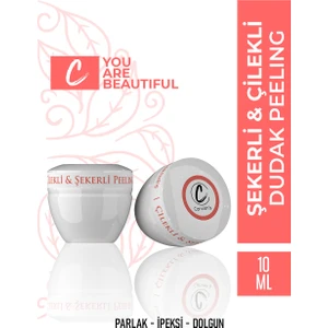 Çilekli & Şekerli Dudak Peeling