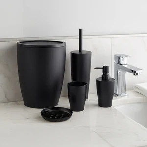 Pure 5'Li Banyo Seti - Siyah