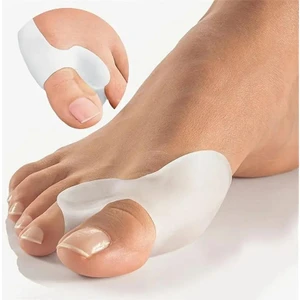 Silikon Makaralı Ayak Baş Parmak Kemik Bunyon Koruyucu Başparmak Bunion 1 Çift