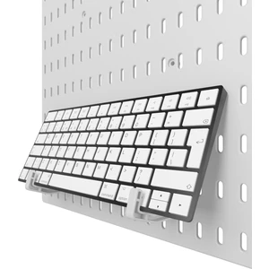 Çok Amaçlı Organizatör Pano Klavye Tutucu Takım - Beyaz