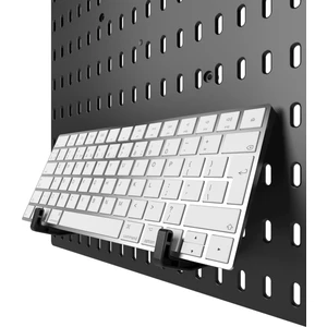 Çok Amaçlı Organizatör Pano Klavye Tutucu Takım - Siyah