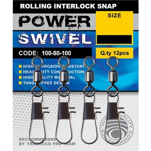 Rolling Interlock Snap Klipsli Fırdöndü