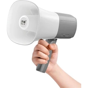 No-Tel 918L 25 Watt Bluetooth-Usb-Siren-Ses Kayıt Özellikli Dahili Bataryalı Mini El Tipi Megafon