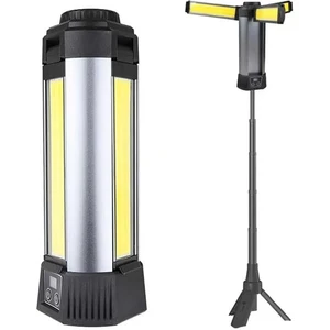 PM-24566 35 Watt USB - Type-C Girişli P50 ve Cob Ledli 3 Kanatlı Kollu Çalışma Lambası