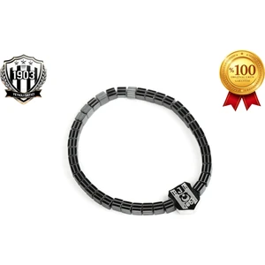 Kare Hematit (4 Mm) Doğaltaş Bileklik