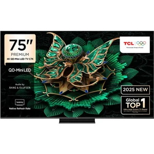 75C7K 75'' 190 Ekran Uydu Alıcılı 4K Ultra HD MiniLED Google TV