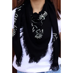 Umay El Yapımı Azerbaycan Şal / Eşarp – Anka – 100X100 cm – Pamuk Viskon