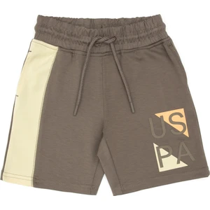 U.s. Polo Assn. Erkek Çocuk Vizon Şort (Örme) 50299977-VR052