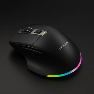 RGM-524W Siyah Kablosuz Oyuncu Mouse Rgbs
