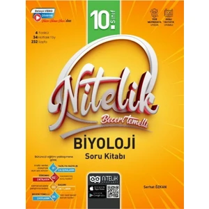 Nitelik Yayınları 10. Sınıf Biyoloji Beceri Temelli Soru Kitabı