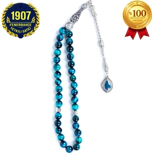 Fb Mavi Kaplangözü Doğaltaş Tespih