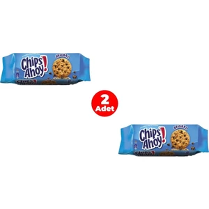 Chips Ahoy  Chocolate Cookies - Çikolata Parçacıklı Kurabiye 128 gr (2 Adet)