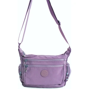 Kadın Çok Gözlü Suya Dayanıklı Paraşüt Kumaş Ayarlanabilir Çapraz Askılı Omuz Çantası