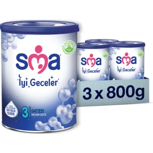 Sma Iyi Geceler 3 Devam Sütü 800 gr 3 Adet