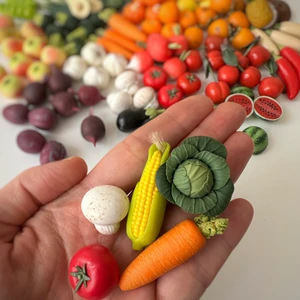 Minyatür Meyve Sebze Oyuncağı (15'li)  Mix Set