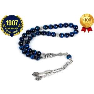 Fb Lacivert Kaplangözü Doğaltaş Tespih