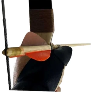 Okçuluk Deri Parmak Koruyucu Eldiven – Yay Sporu Için Profesyonel Ok Atış Eldiveni 