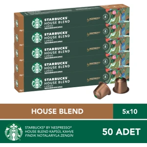 By Nespresso House Blend Kapsül Kahve 5 x 10 Adet