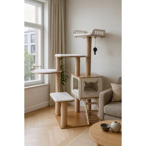 Pati Homes Xl Katlı Kedi Oyun Evi Köşk
